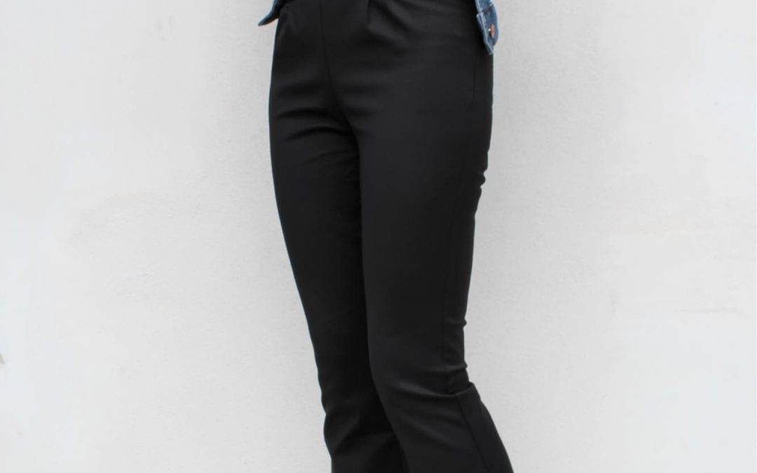 Art. A2061-Pantaloni a zampa
