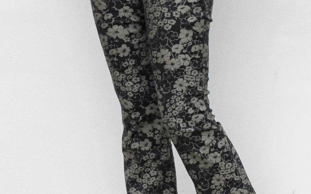 Art. A2062-Pantaloni a zampa