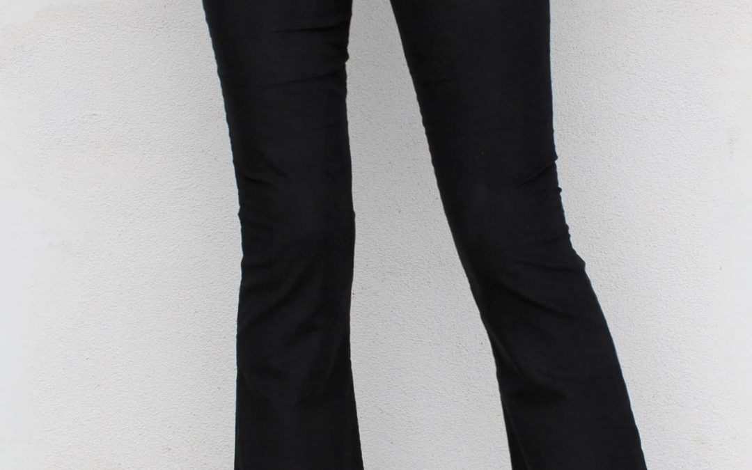 Art. A2063-Pantaloni a zampa